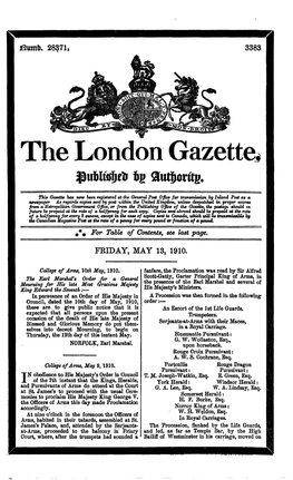 The London Gazette