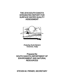 The 2018 South Dakota Integrated Report for Surface Water Quality Assessment