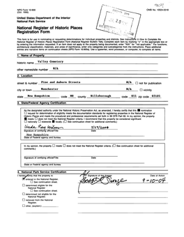 National Register of Historic Places Registration Form