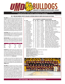 University of Minnesota Duluth Men's Hockey