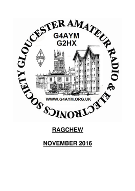 Ragchew November 2016