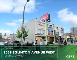 1539 Eglinton Avenue West Toronto, Ontario Property Details