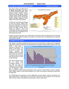 Assam Floods Nature of the Disaster