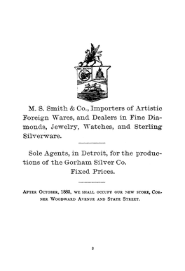 Monds, Jewelry, "Ratches, and Sterling Sil·Yerware