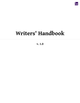Writers-Handbook.Pdf