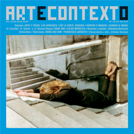 Pdf Artecontexto, Arte, Cultura Y Nuevos Medios. Núm. 13, 2007