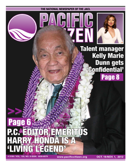 P.C. Editor Emeritus Harry Honda Is a 'Living Legend'