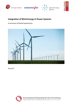 Integration of Wind Energy in Power Systems