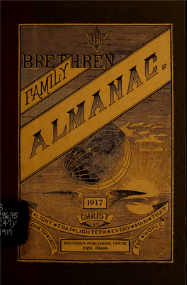 Brethren Family Almanac, 1917