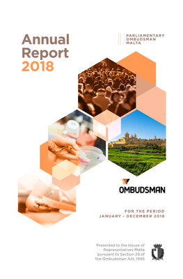 Parliamentary Ombudsman Malta Annual Report 2018