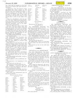 Congressional Record—Senate S759