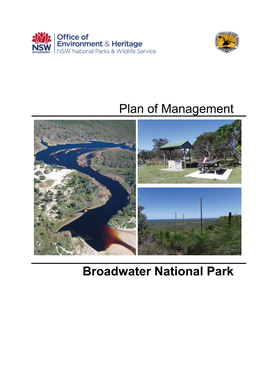 Plan of Management Broadwater National Park