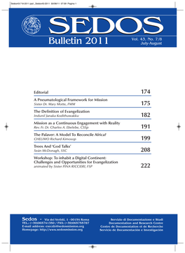 Bulletin 2011 July-August