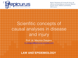 Forensic Epidemiology Jan2020