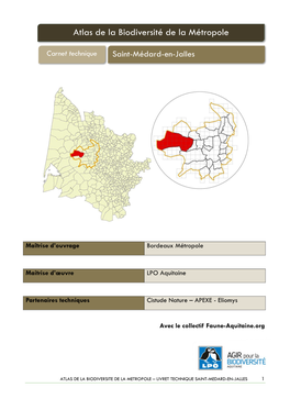 Atlas De La Biodiversité De La Métropole