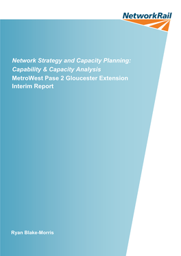 Network Strategy and Capacity Planning: Capability & Capacity