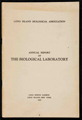 The Biological Laboratory