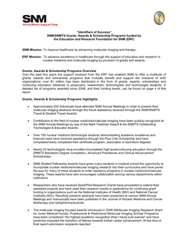 Progress Report 6/1/10 2009 Molecular Imaging Research Grant for Junior Medical Faculty Laura L