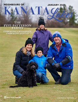 The Fyfe-Patterson Family Embracing Greenspace; Embracing Winter