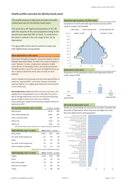 Health Profile Overview for Morley South Ward