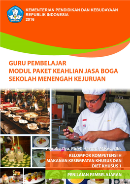 GURU PEMBELAJAR Modul Paket Keahlian Jasa Boga