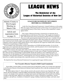 2005, January League Newsletter