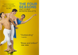 The Four Seasons Choreographed by Jenna Lee with Music by Max Richter to the Lilian Baylis Studio at Sadler’S Wells This June