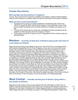 Chapter Boundaries 2014