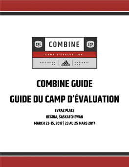 Combine Guide Guide Du Camp D'évaluation
