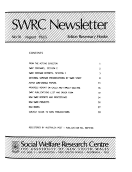 Child Welfare, Taxation, Unemployment, Youth, Housing, Welfare and the Handicapped, the Social Wage, Ageing