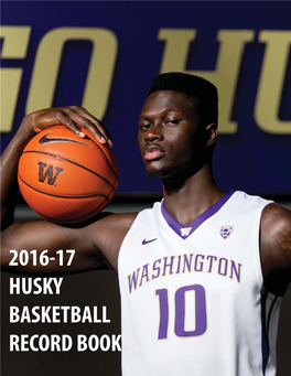 2016-17 Washington Men's Basketball Roster