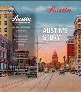 Historic Austin Location Since Its 1892 Renovation by Prominent Local Banker, Ira Evans