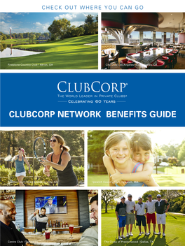 Clubcorp Network Benefits Guide