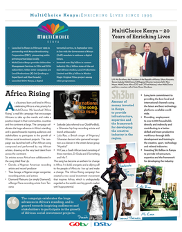 Africa Rising