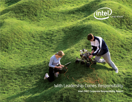Intel 2007 CSR Report