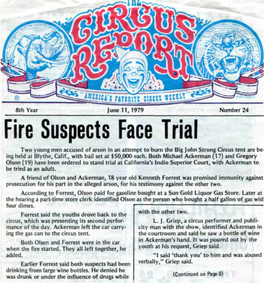 Circus Report, June 11, 1979, Vol. 8, No. 24