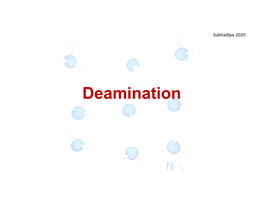 Deamination Subhadipa 2020 Fate of Amino Acid