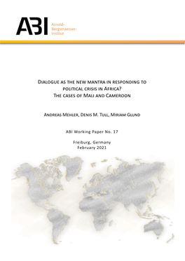 The Cases of Mali and Cameroon