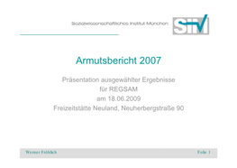 Armutsbericht 2007