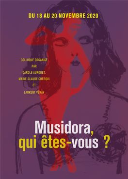 Musidora, Qui Êtes-Vous ? 1