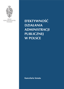 Efektywność Działania Administracji Publicznej W Polsce