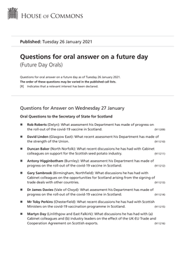 View Future Day Orals PDF File 0.11 MB