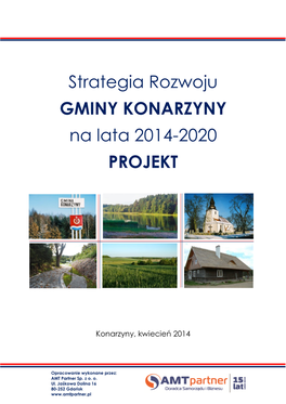 Strategia Rozwoju GMINY KONARZYNY Na Lata 2014-2020 PROJEKT