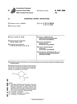 Substituted Caprolactam Derivatives, a Process for Preparing and a Pharmaceutical Composition Containing the Same, and Intermediates