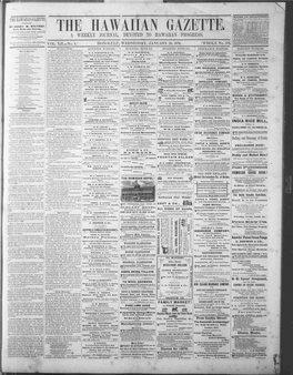 The Hawaiian Gazette