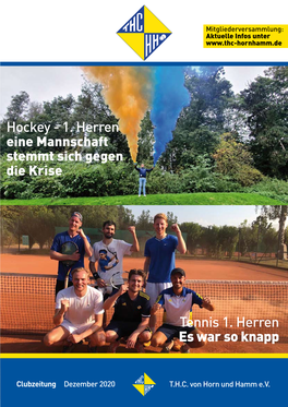 Tennis 1. Herren Es War So Knapp Hockey