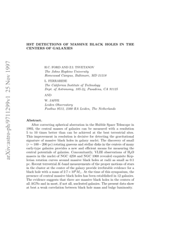 Astro-Ph/9711299V1 25 Nov 1997 Eta Oetaso Aais Ocmtnl,VB Obser Mea VLBI for Concomitantly, Means Galaxies