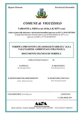 Vig Verifica VAS V3-Ex16bis-2019