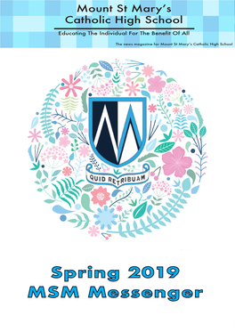 2019 Spring Messenger