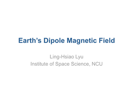 Dipole Magnetic Field